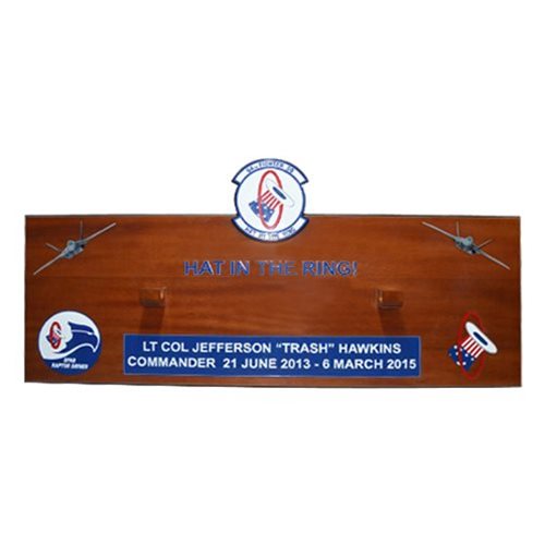 Large Gun Barrel Wooden Plaques - View 2