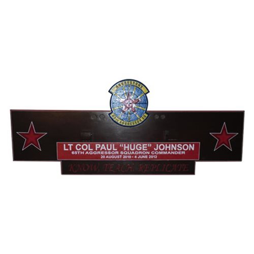 Large Gun Barrel Wooden Plaques - View 4