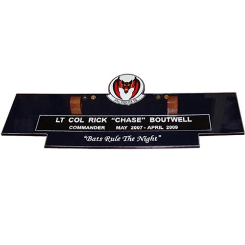 Large Gun Barrel Wooden Plaques - View 5