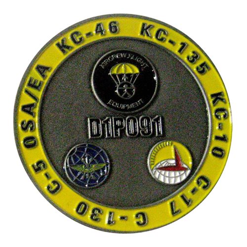 HQ AMC Aircrew Flight Equipment Coin - View 2