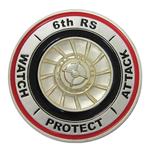 6 RS Custom Air Force Challenge Coin - View 2