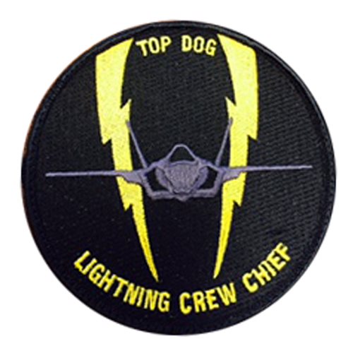 61 FS F-35 Lightning Crew Chief Patch 