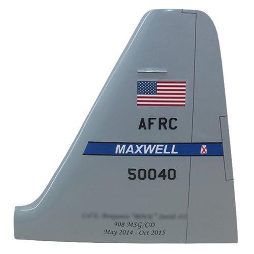 130 AW C-130 Airplane Tail Flash  - View 3