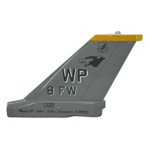8 OSS F-16C Falcon Custom Airplane Tail Flash - View 2