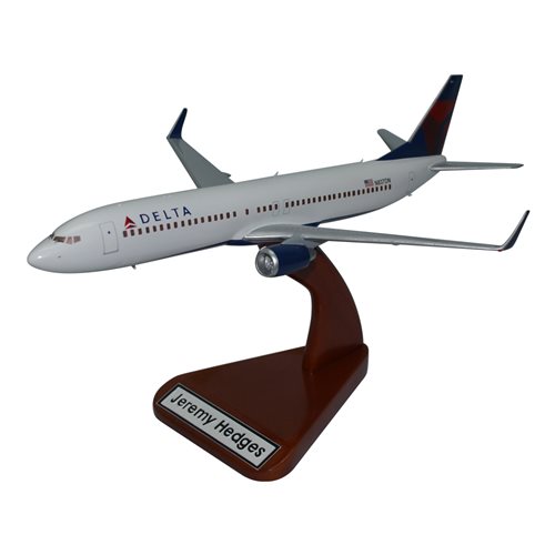Delta Airlines Boeing 737 900er Custom Airplane Model Custom Boeing 737 Wooden Aircraft Model