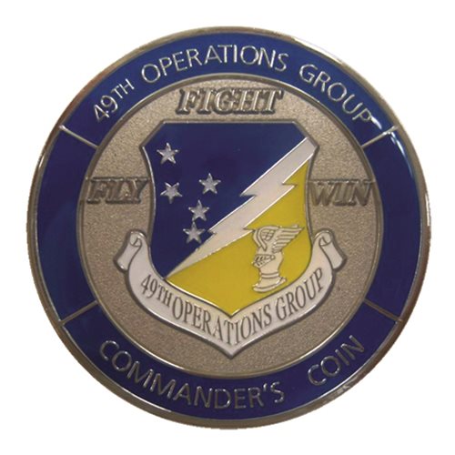 49 OG Custom Air Force Challenge Coin