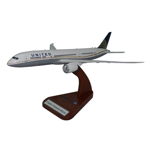 United Airlines Boeing 787-900 Custom Airplane Model 