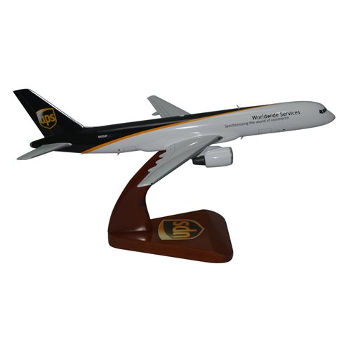 UPS Boeing 757-200 Custom Airplane Model - View 4