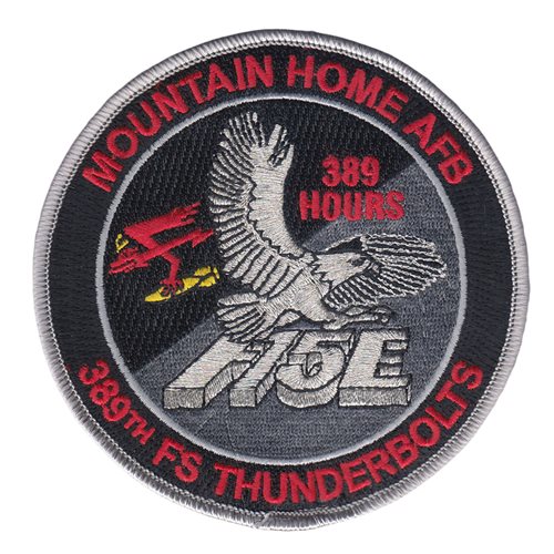 389 FS F-15E Day and Night 389 Hours Patch