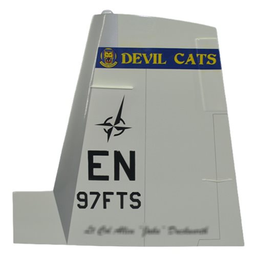 97 FTS T-6 Airplane Tail Flash - View 2