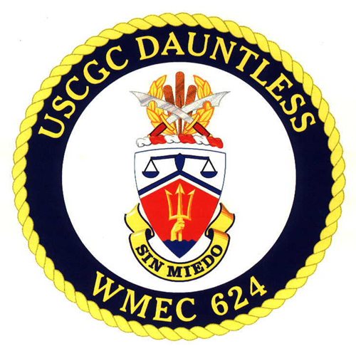 USCGC Dauntless Crest Patch