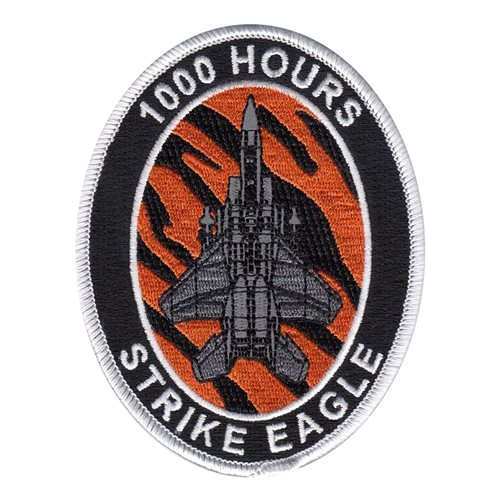  391 FS F-15E Strike Eagle 1000 Hours Patch