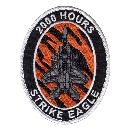  391 FS F-15E Strike Eagle 2000 Hours Patch