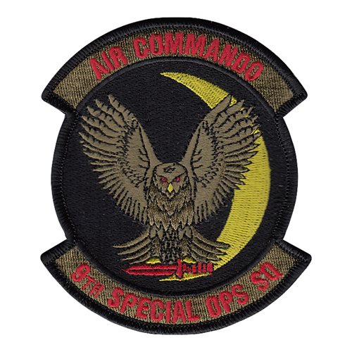 9 SOS Air Commando Subdued Patch