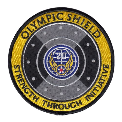 20 AF Olympic Shield Patch
