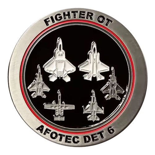AFOTEC Det 6 Challenge Coin - View 2