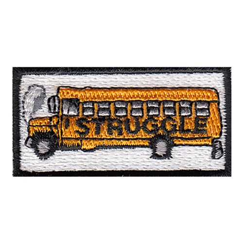 Struggle Bus Pencil Patch