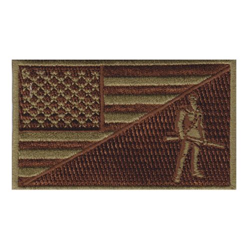 130 AW Mountaineer OCP Flag Patch