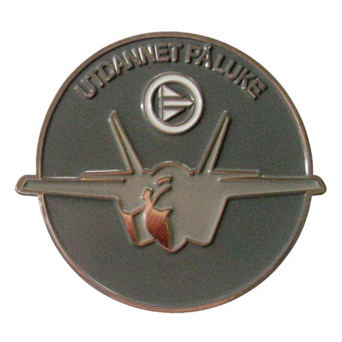 Royal Norwegian Air Force Utdannet Pa Luke Coin - View 2