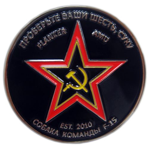 High Quality Flanker AMU Challenge Coin