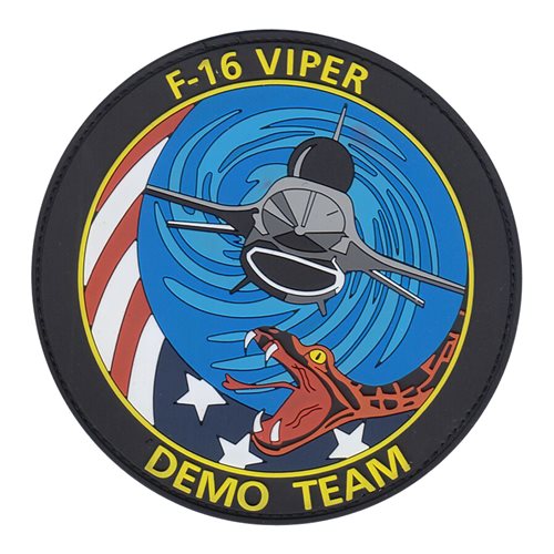 F-16 Viper Demo Team PVC Patch