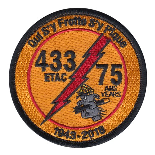 433 ETAC 75 Year Patch