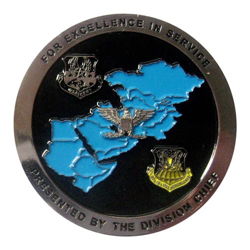 609 AOC ISR Division Chief  Challenge Coin