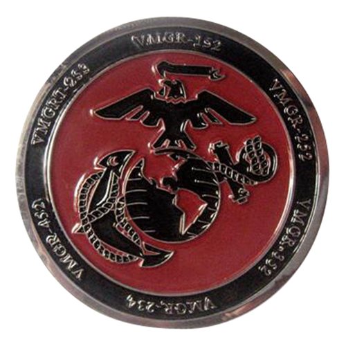 USMC Marine Battle Herks Challenge Coin - View 2