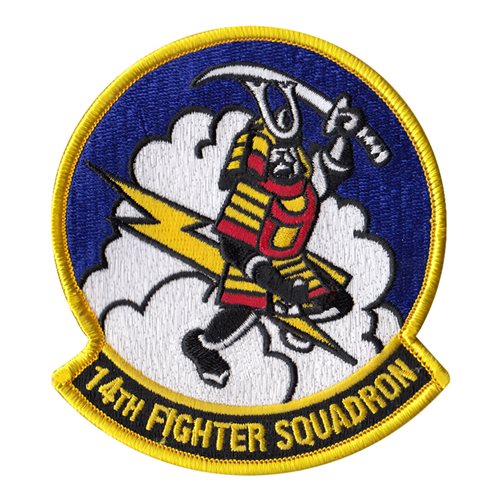 三沢基地　14FS SAMURAI WOOD パッチセット 三沢基地 14FS SAMURAI WOOD パッチセット