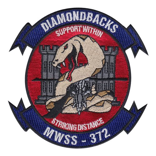 MWSS-372 Custom Patches | Marine Wing Support Squadron 372 Patches