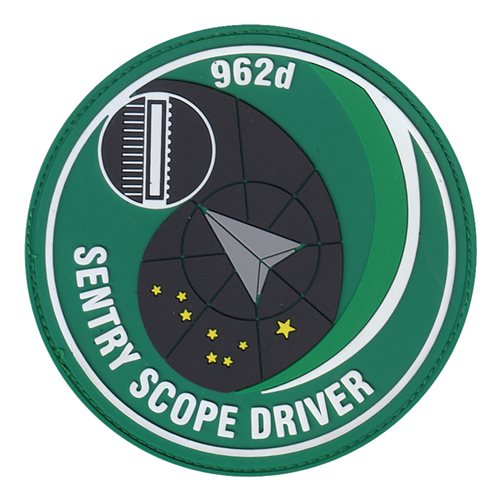 962 AACS Scope Driver PVC Patch | 962nd Airborne Air Control