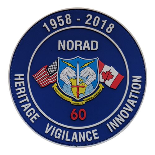 NORAD 60th Anniversary PVC Patch