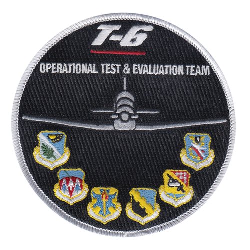 19 AF T-6 Operational Test and Evaluation Team Patch
