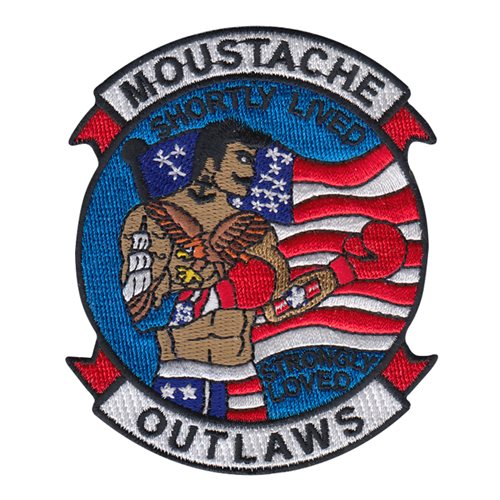 HSC-23 Moustache Outlaw Patch