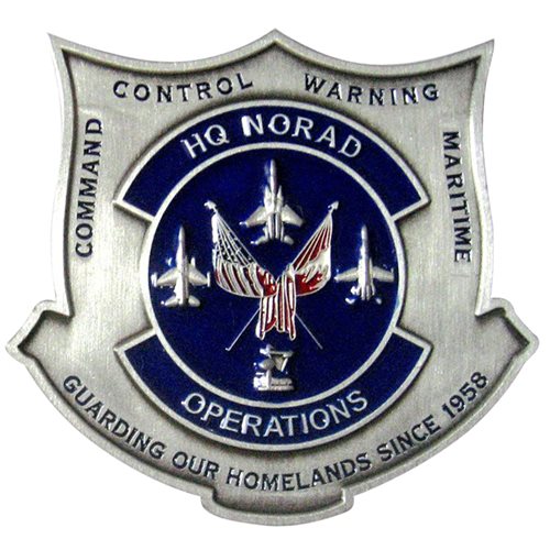 NORAD J3 Operations Challenge Coin - View 2