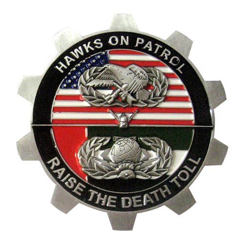  380 EAMXS Hawk AMU Challenge Coin - View 2