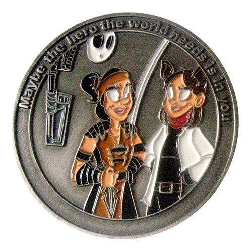 Heroes and Villains 2018 Challenge Coin