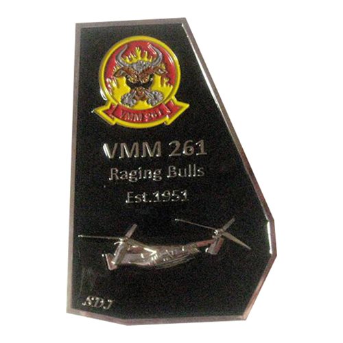 VMM-261 MV-22 Osprey Challenge Coin - View 2