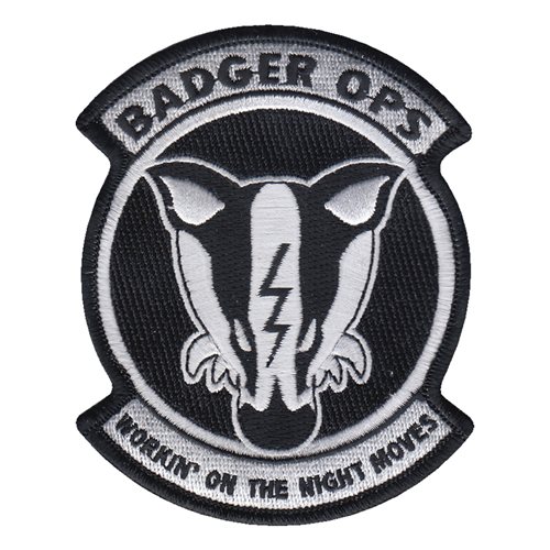 AF Blues Badger Ops Patch