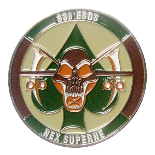 33 ESOS Nux Superne Challenge Coin
