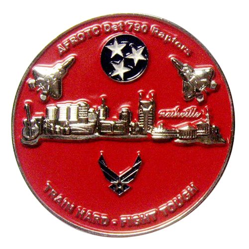 AFROTC Det 790 790 Tennessee State University Challenge Coin