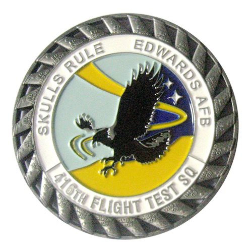 416 FLTS F-16 Tail Flash Coin