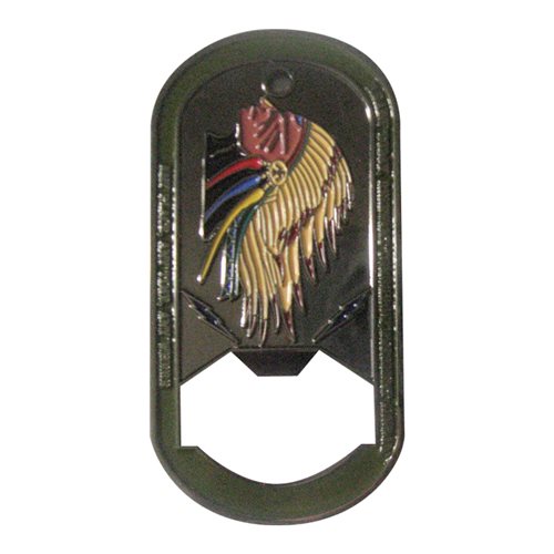 137 SOCF Bottle Opener Challenge Coin - View 2