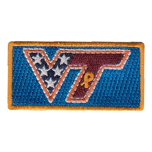 afrotc det 875 virginia tech memorial pencil patch air force virginia tech rotc