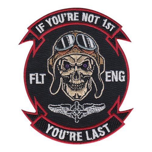 【AAKE】WORK PATCH WIDE PT 344 TRS Flight Engineer Friday Patch | 344th Training