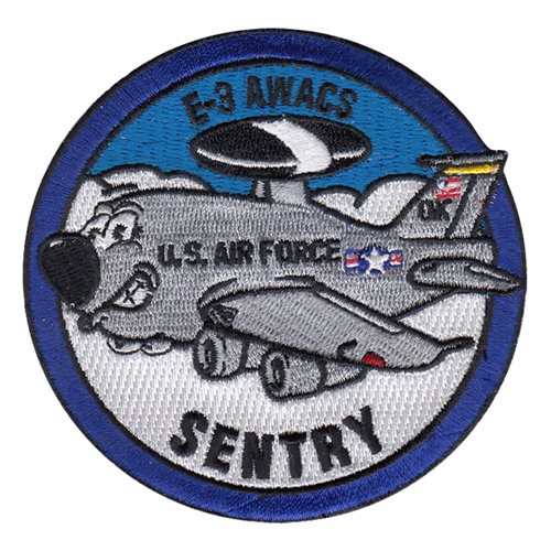 513 AMXS E-3 AWACS Sentry Patch 