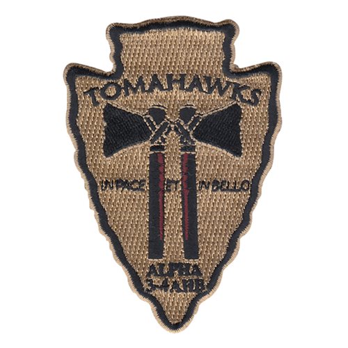 A Co 3-4 AHB Tomahawks Patch