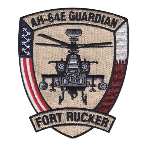 QEAF AH-64E Guardian Fort Rucker Patch