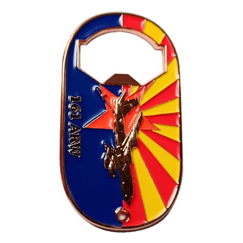 197 ARS Copperheads Bottle Opener Challenge Coin - View 2