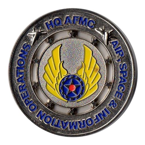 HQ AFMC A3 Coin 